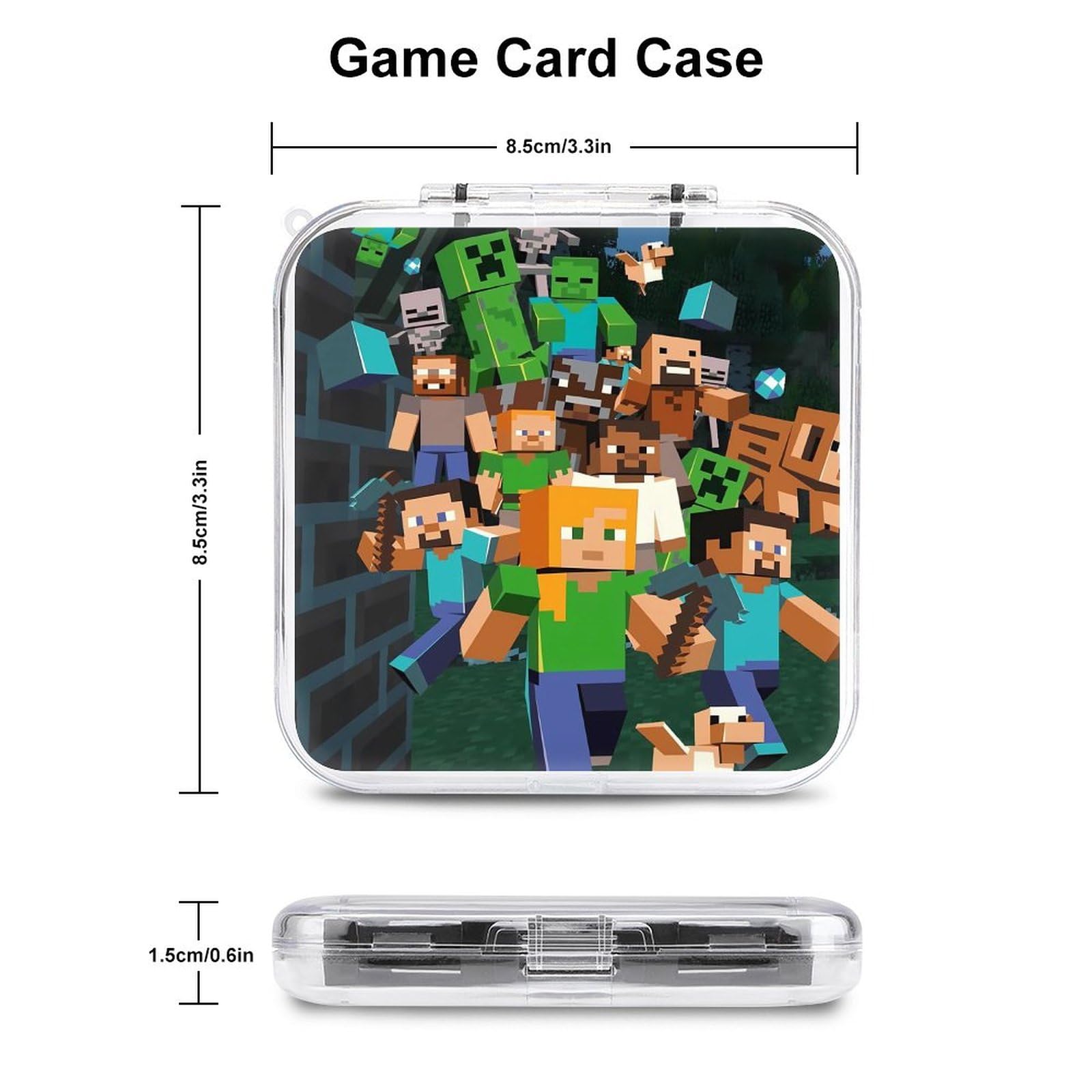 Amazon.co.jp: マイクラ Switch用ゲーム機用カセットケース Switch