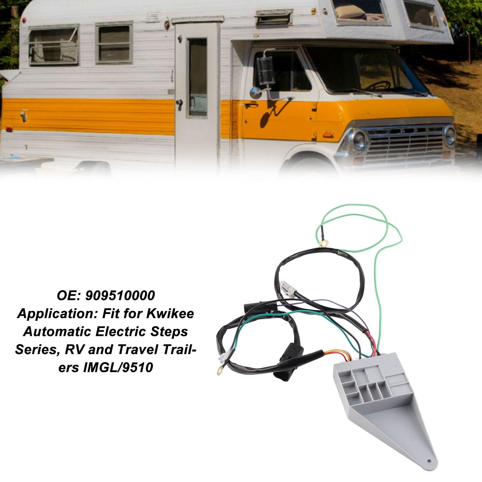 Remolques eléctricos del viaje de rv del buen funcionamiento del conjunto de la unidad de control del paso