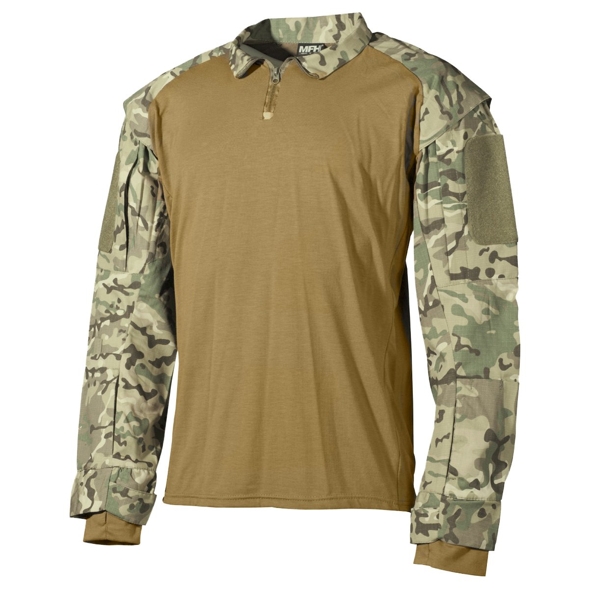 MFH Men's US Tactical Shirt Operation Camo Size M