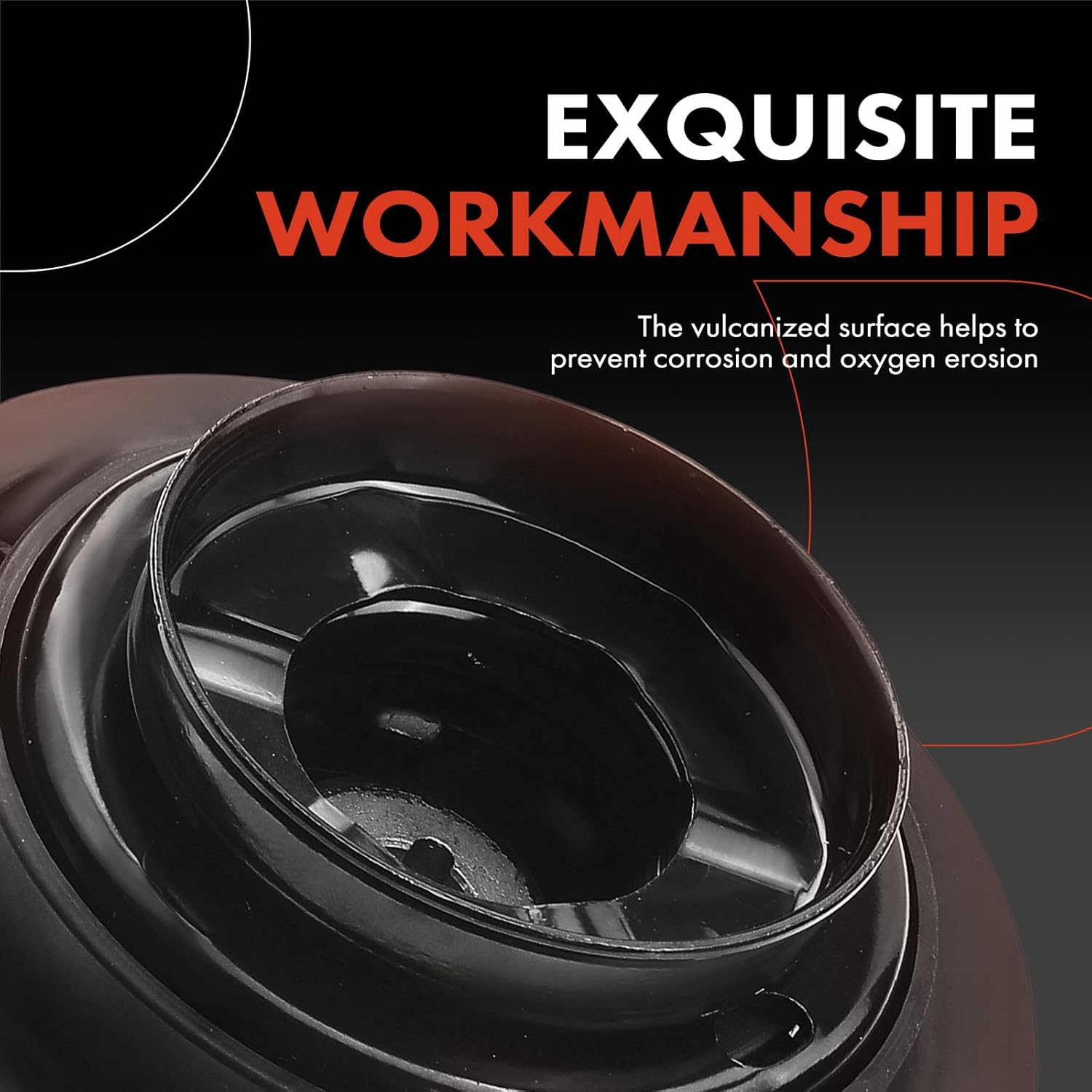 A-Premium Front Suspension Strut Mount Compatible with Ford Edge Mustang 2011-2014 Lincoln MKX 2011-2015