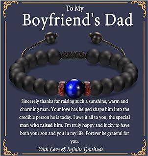 Fathers Day Gift for Boyfriends Dad Beaded Bracelets Best...