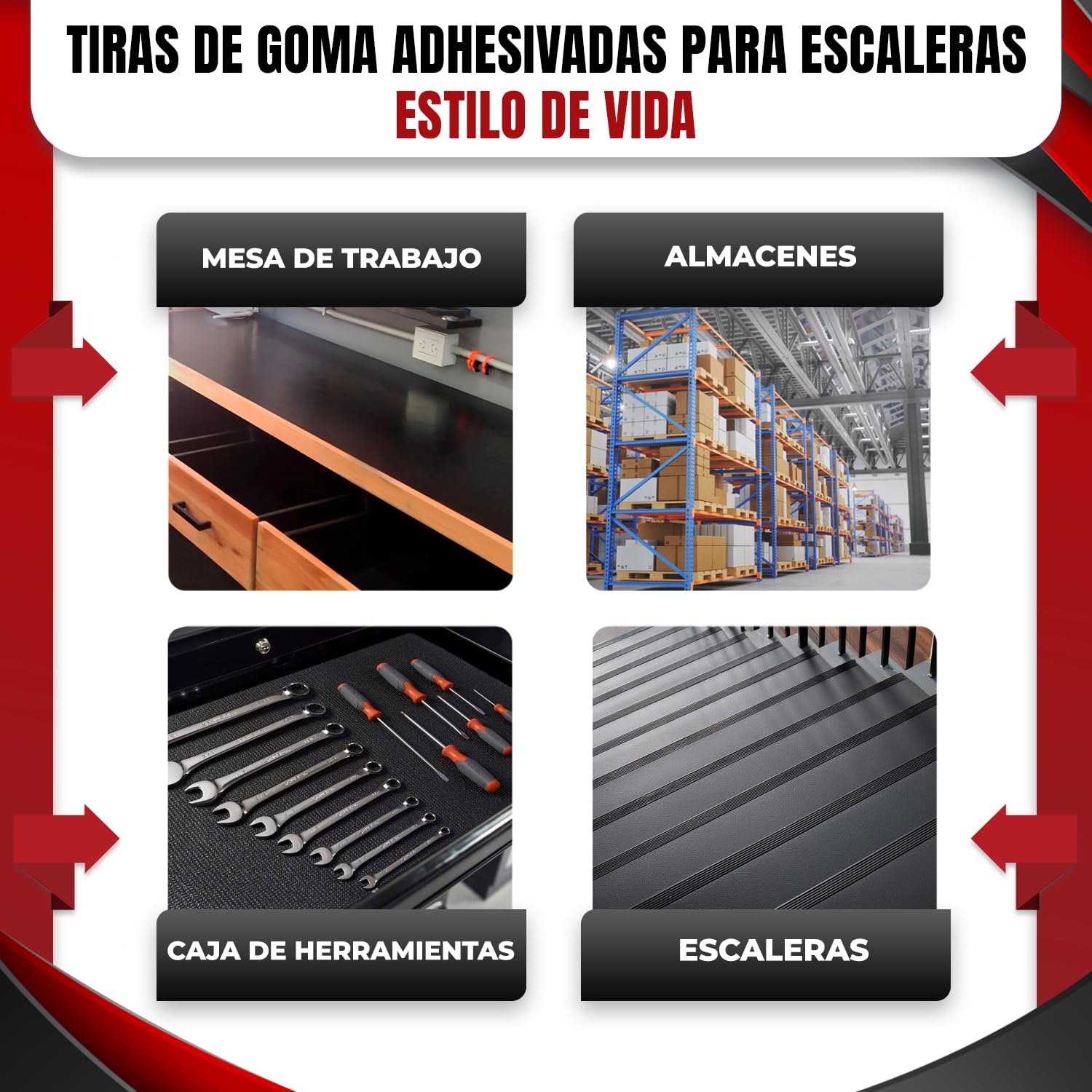 Gommapiuma adesiva (Larg. 10cm, Lungh. 5m, Sp. 5mm) in SBR nero, isolante termico adesivo resistente per garage e officina, rotolo antiscivolo industriale, protezione superfici e riduzione vibrazioni.
