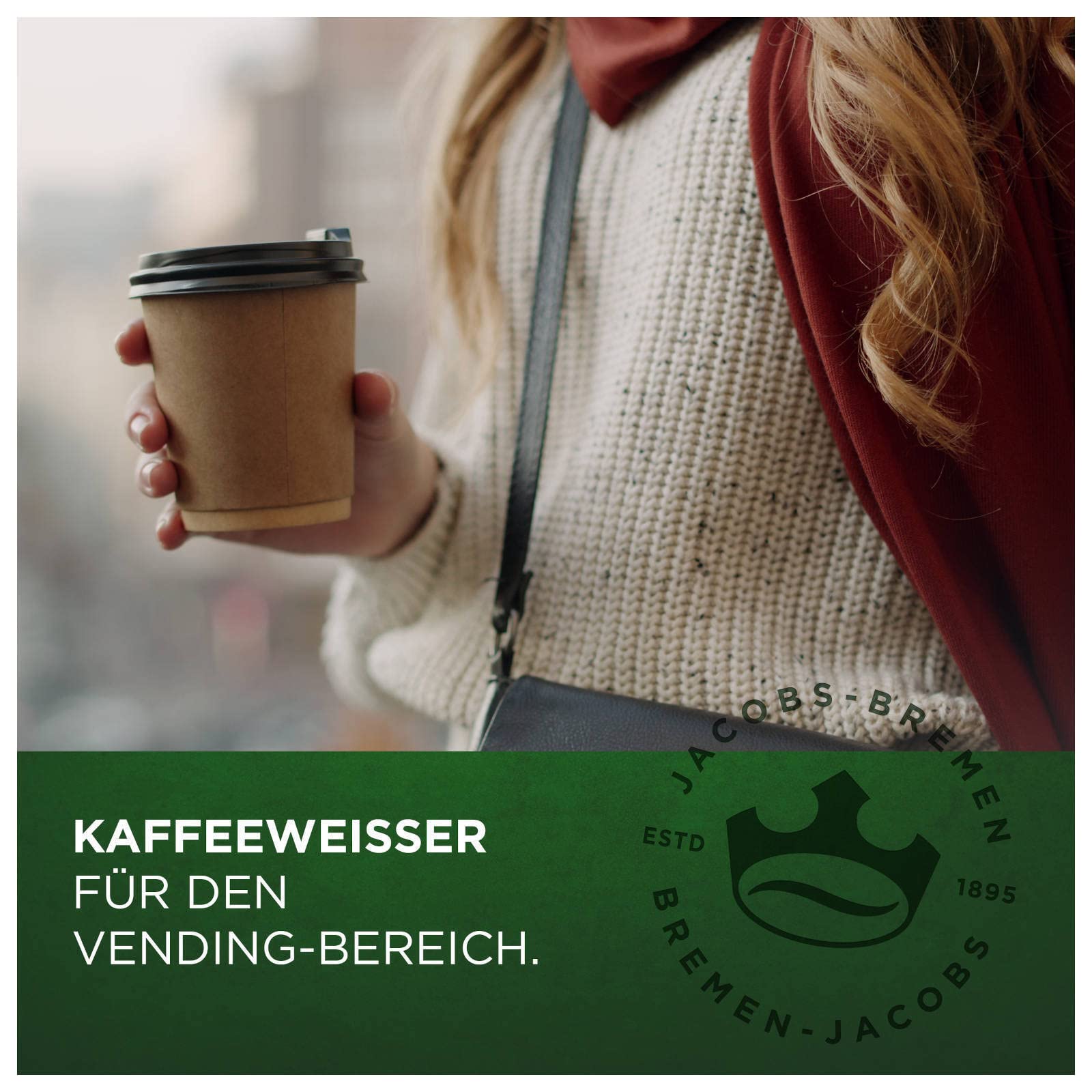 Jacobs Kaffeeplus löslicher, laktosefreier Kaffeeweisser 10 x 1 kg, 10 kg