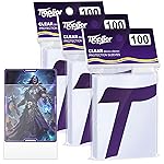 300 Perfect Fit Sleeves,Inner Clear Card Sleeves Perfect Fit for Double Sleeving,60-Microns Ultra Clear Protection,High Clarity Trading Card Sleeve Compatible with MTG, TCG, Game,Sport Cards