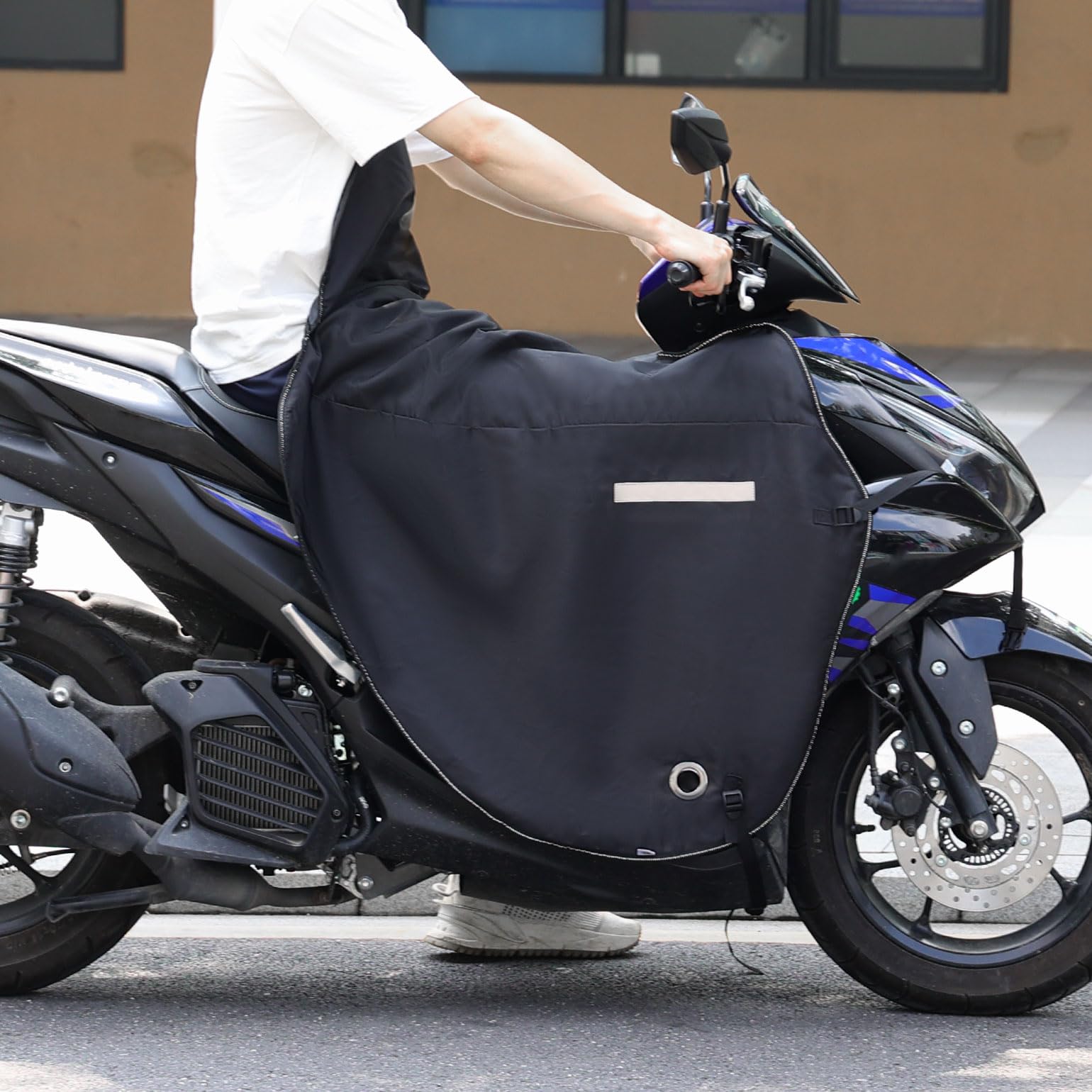KEMIMOTO Coprigambe Scooter Universale Caldo, Impermeabile e Antivento per Moto