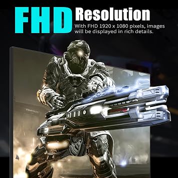 Viewedge 27 inch Gaming Monitor 240 Hz 1ms FHD 1920x1080 Computer Monitor