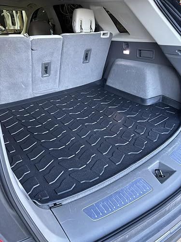 Miniatura 2 de Forro de carga – Tapete de maletero para Cadillac XT5 2017-2022 – Alfombrillas de maletero resistentes a la intemperie para automóviles con borde