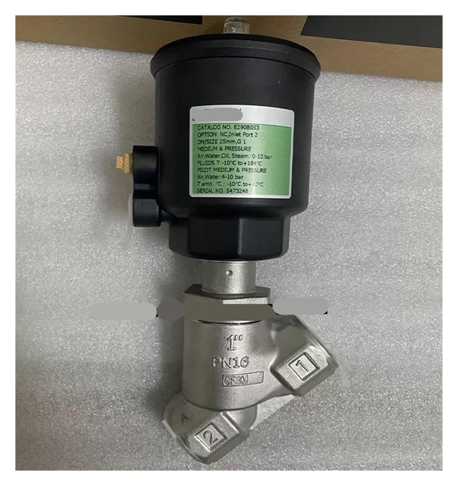 LEOTNNDQ E290B053 G1 Screw Thread Angle Seat Valve