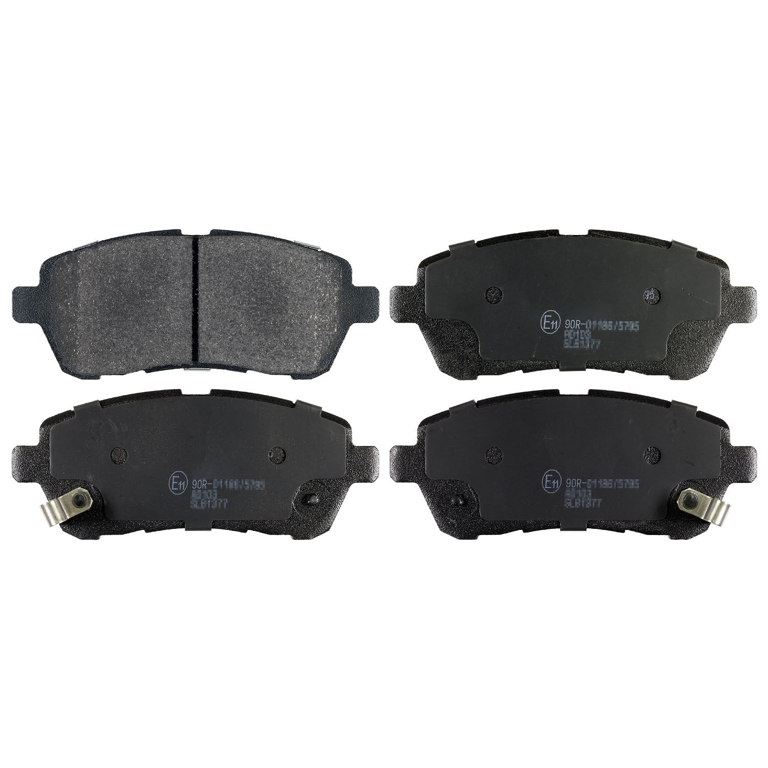 Brake Pads Set fits SUZUKI BALENO A1K310 1.0 Front 2016 on K10C-T Blue Print New