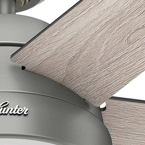 Miniatura 4 de Hunter Anslee Ventilador de techo interior con luz LED y control de cadena de tracción