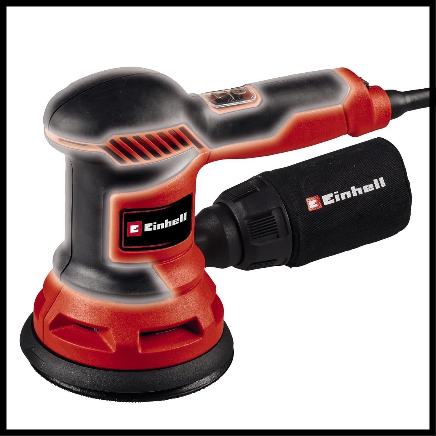 Einhell Ponceuse excentrique TC-RS 425 E (425 W, Ø 125 mm, vitesse max. 26 000 oscillations/min) Livré avec 3 feuilles abrasives