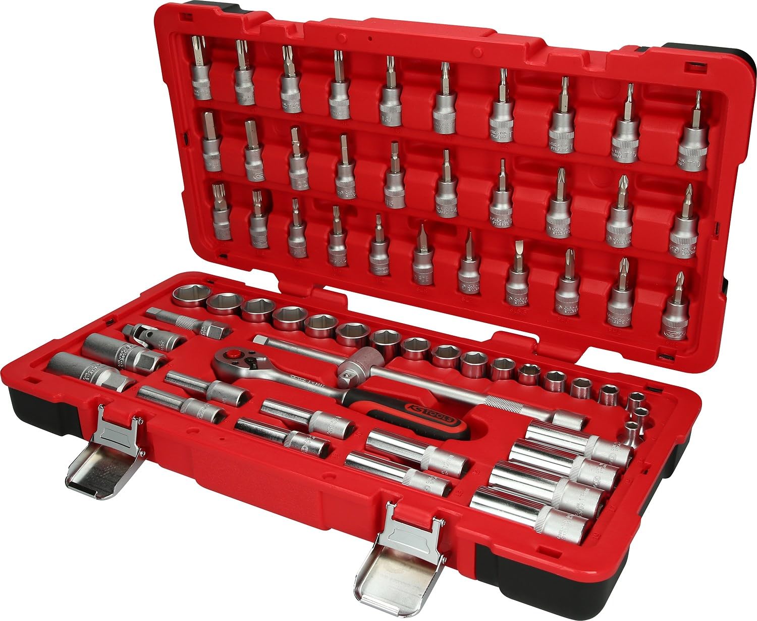 KS TOOLS jeu de douilles 3/8", 66 pces 951.0666