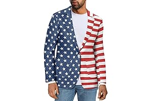 Blazer Brand: American Flag Suit Jacket