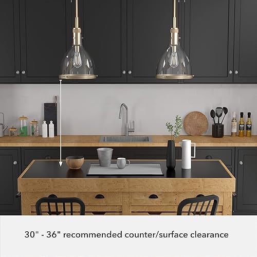 Miniatura 6 de Hunter Fan Company 19295 Van Nuys Colgante Alturas Oro