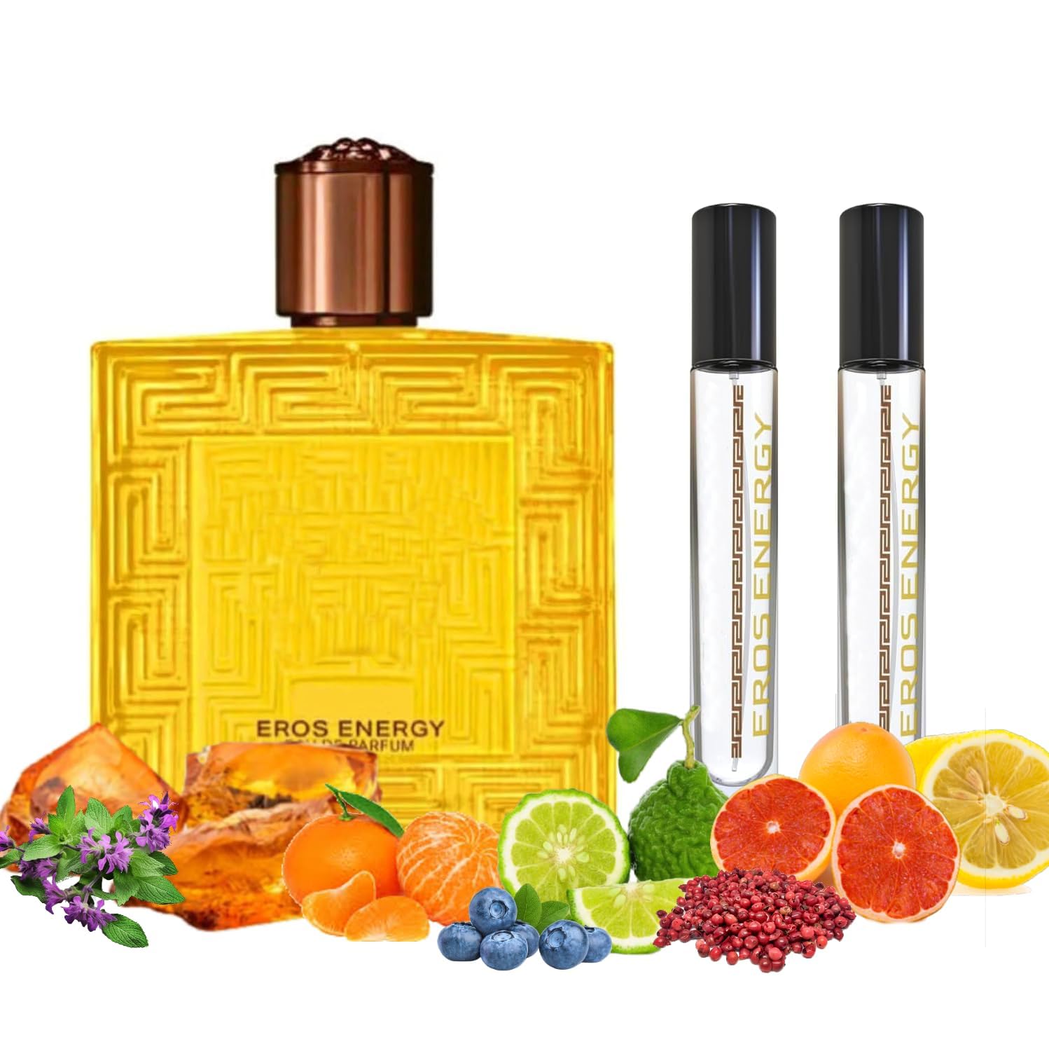 Amazon.com : Equivalence EROS ENERGY Perfume For Men | Long