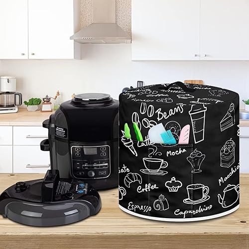 Miniatura 3 de Cubierta antipolvo para cocina, accesorios de olla instantánea, para olla a presión de 6 cuartos de galón, freidora de aire, arrocera, utensilios de