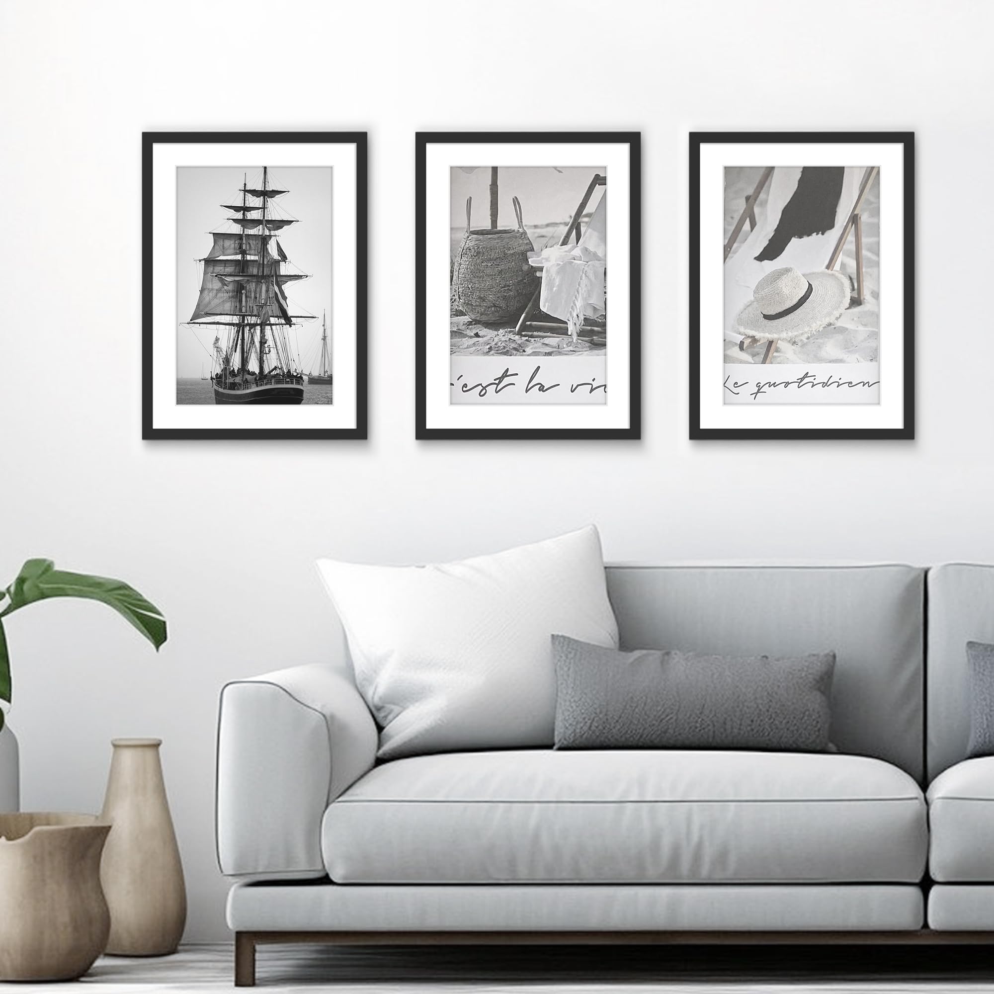 Amazon.com - Wiscet 20x28 Picture Frame Set of 3, Display Pictures