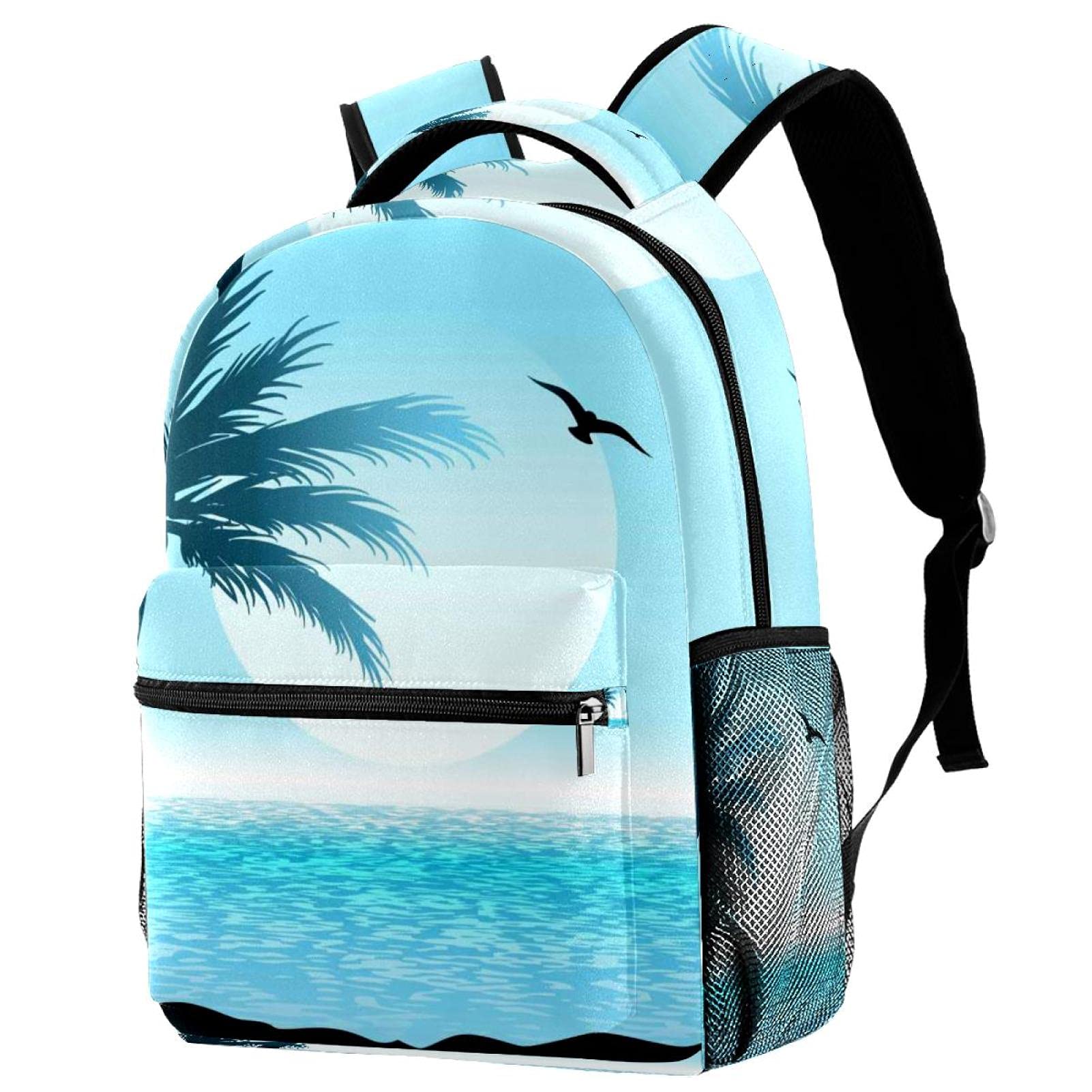 Sac à dos imprimé fleurs multicolore pour ordinateur portable et loisirs urbains - 7