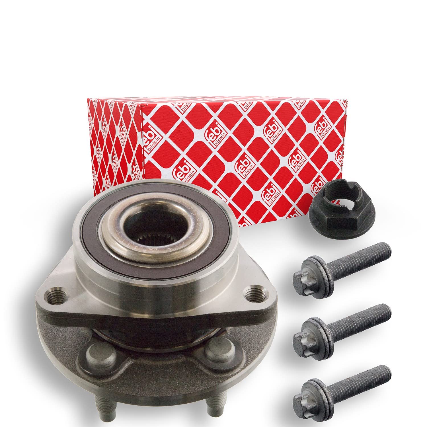 Febi Bilstein 40098 Front Left Right Wheel Bearing Kit Fits Opel Vauxhall