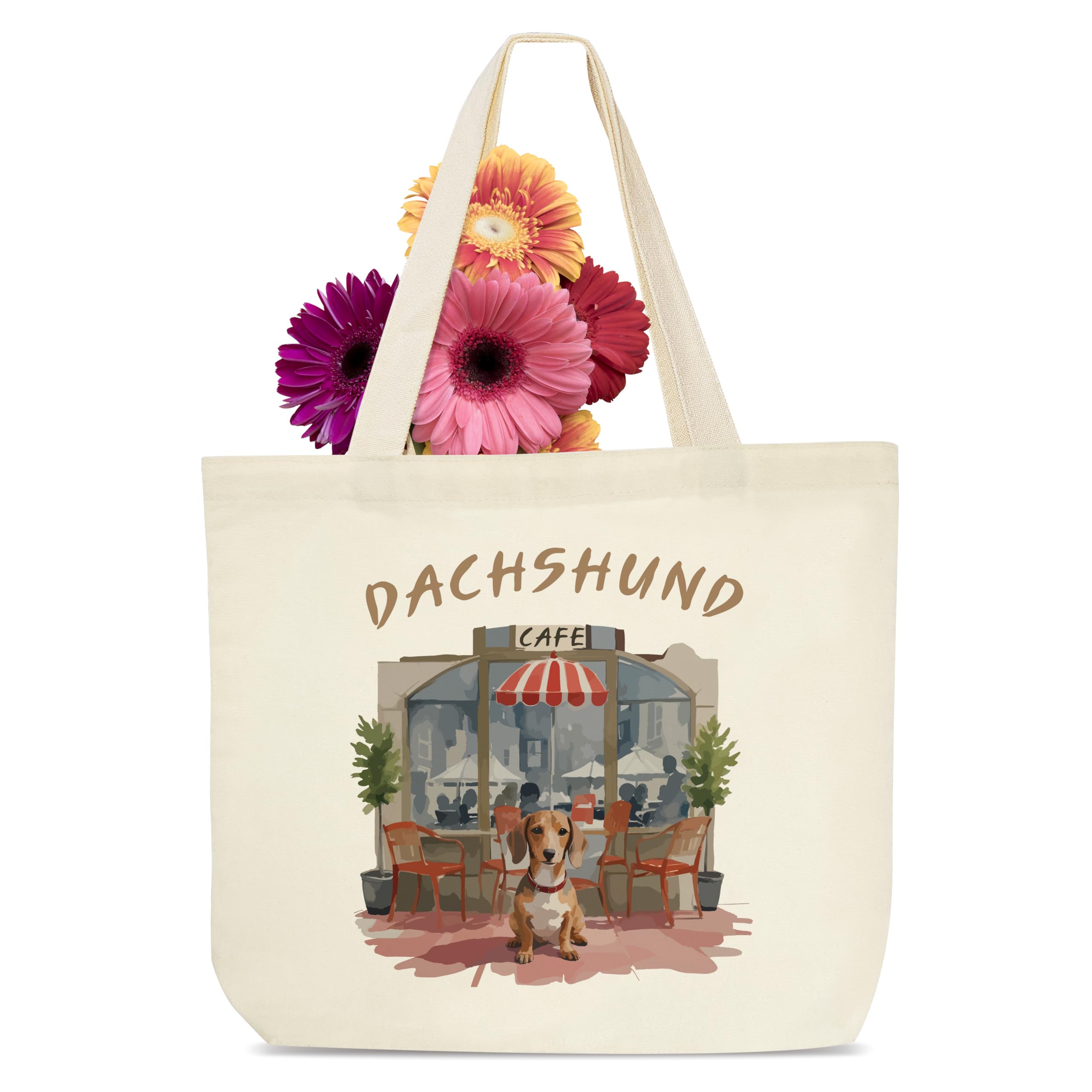 pseuaudo Dog Tote Bag