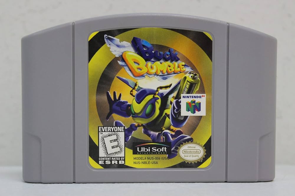 極美品 64 ソフト バックバンブル BUCK BUMBLE Amazon | BACK BUMBLE | ゲームソフト