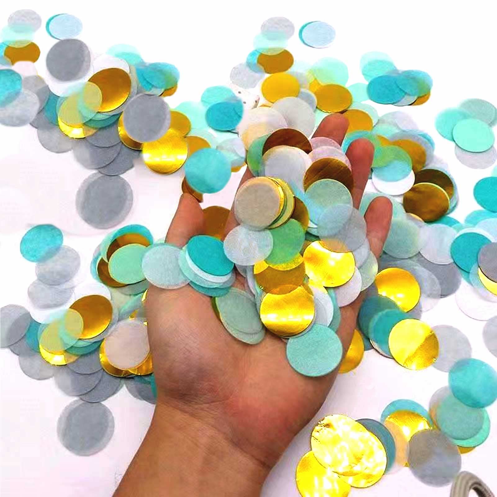 Cannone Spara Coriandoli Compleanno*4Pcs, XiXiRan Sparacoriandoli