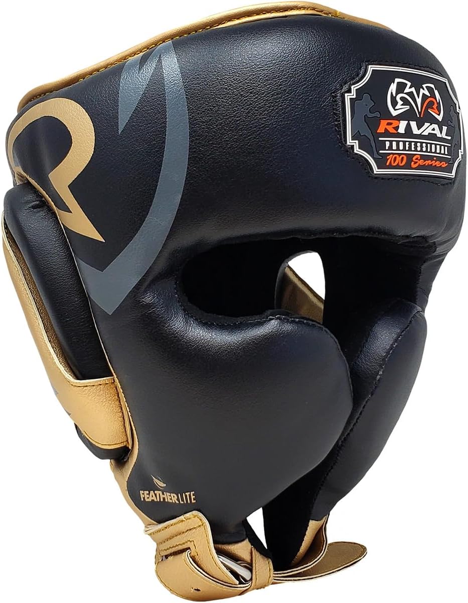Boxing RHG100 Professional Headgear - Lightweight Construction with Wide, Lateral Eye Opening for Maximum Visibility