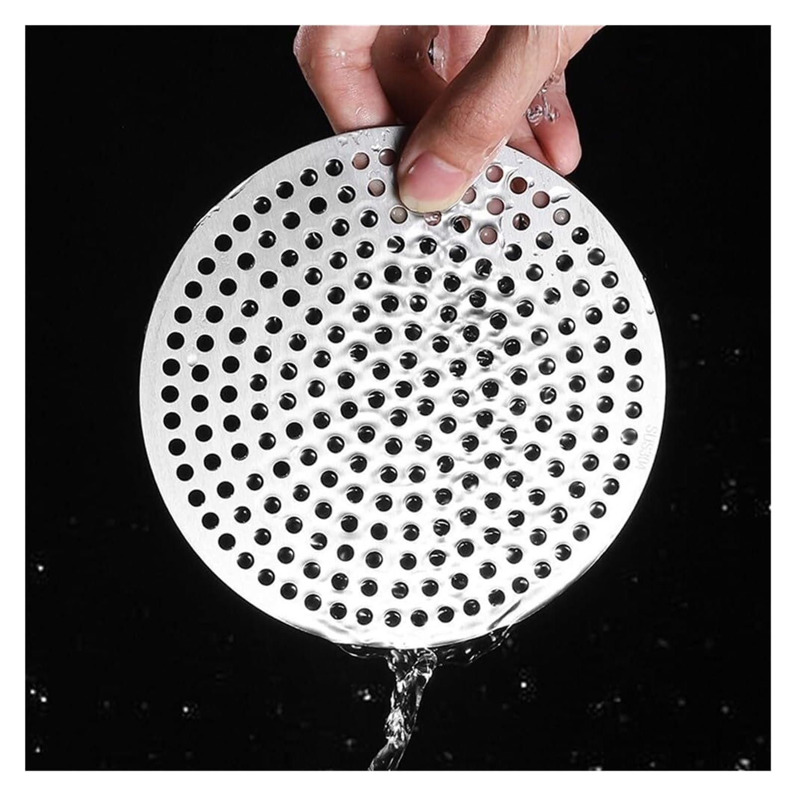 sink strainer， Filter Sink Sieve Hole Strainer Bath Drain Protector(16CM)