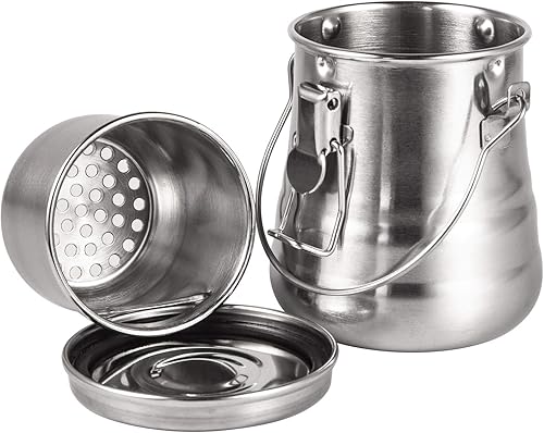 Miniatura 7 de MyLifeUNIT Arandela de pincel, limpiador hermético de cepillo de acero inoxidable para pintar (mediano)