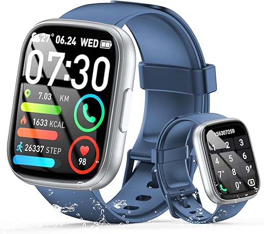 Smart Watch for Men Women Answer/Make Call — Huge 1.95in Screen & Real Calls