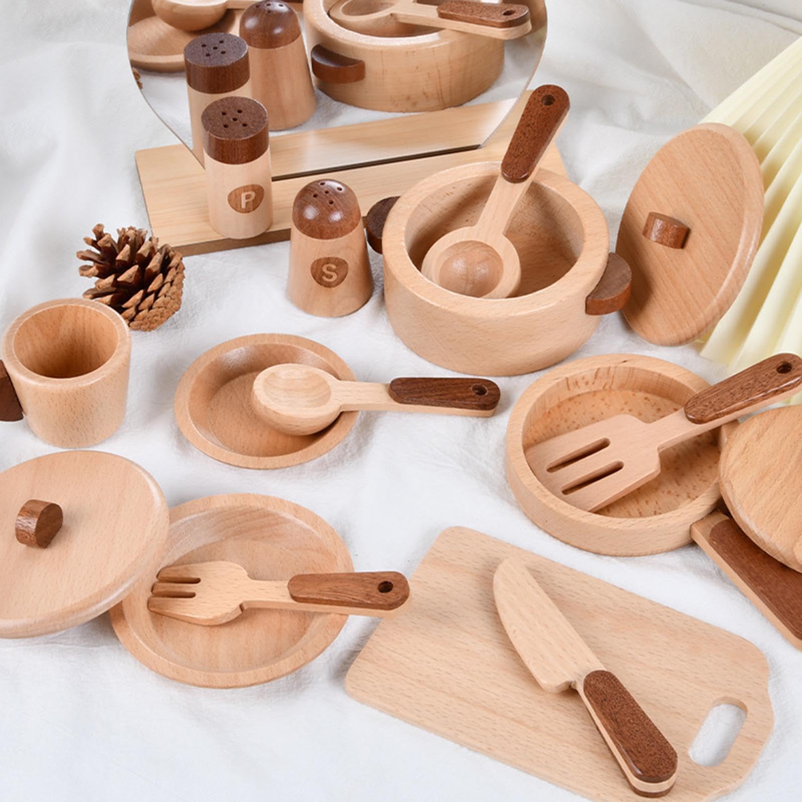 Giocattolo Educativo per Il Gioco di Ruolo E La Simulazione di Cucina, Adatto a Bambini E Bambine dai 3 Anni in su.