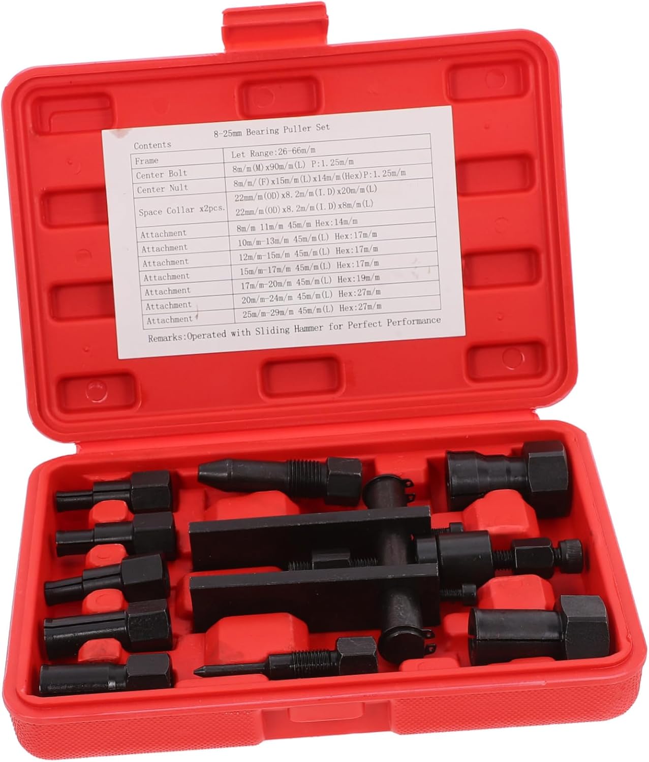 10pcs Motorcycle Bearing Removal Tool Two-jaw Puller Disassembly Tool for Efficient Repairs and Maintenance
