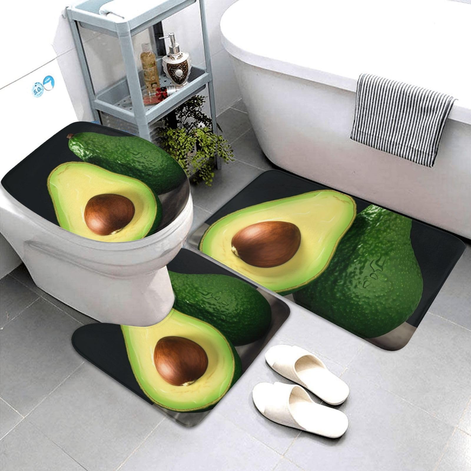 Tapis de salle de bain antidérapants pour sécuriser et sécher les sols humides