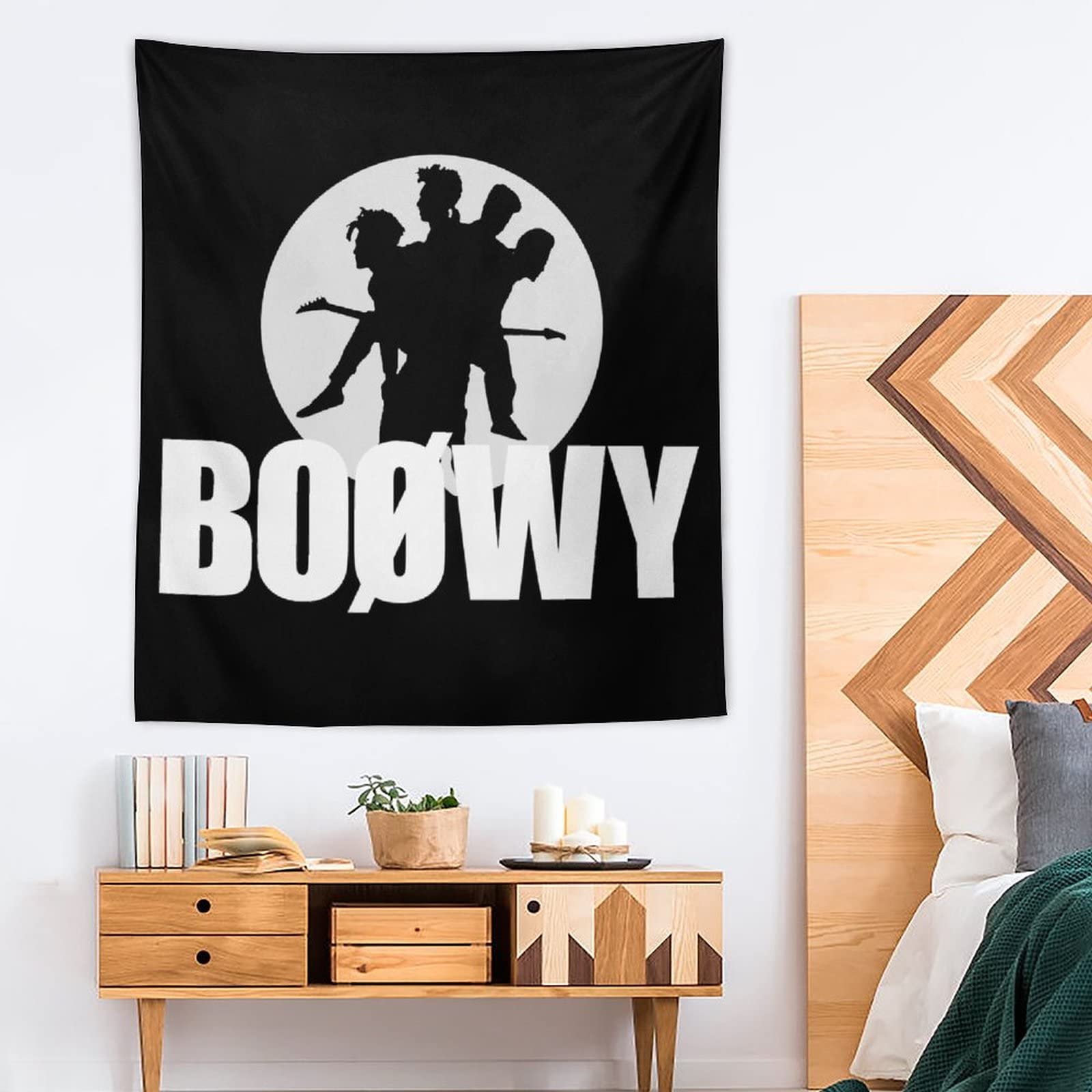 Amazon.co.jp: タペストリー ボウイ Boowy Boøwy 壁掛け 壁飾り 布