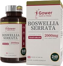 GH Boswellia Serrata 2000mg High Potency Capsules | Boswellia Extract 5:1 | 240 Vegan Capsules | Serrata Incense Supplement | Non-GMO & Gluten | Made in the UK