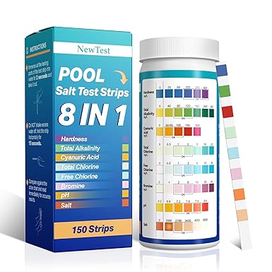 NewTest Pool Salt Test Strips NewTest Pool Salt Test Strips