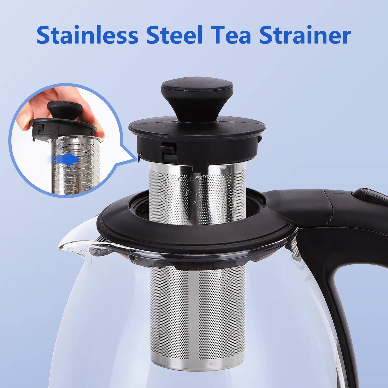 Taylor Swoden Electric Kettle - Keep Warm & Tea Infuser -4