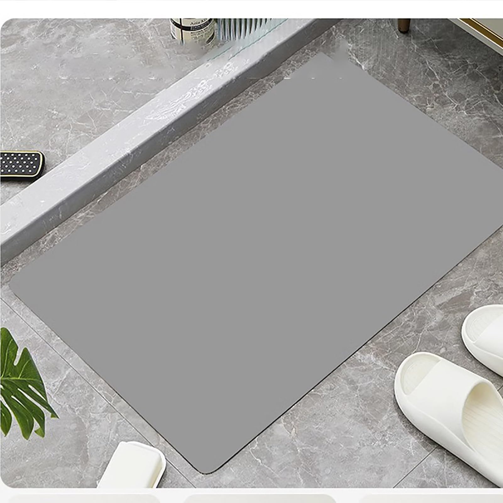 Tappeto morbido antiscivolo lavabile antimacchia per bagno, cucina, camera | Tappeto antimacchia ideale per bagno, cucina e camera da letto, tappeto natalizio decorativo in materiale morbido