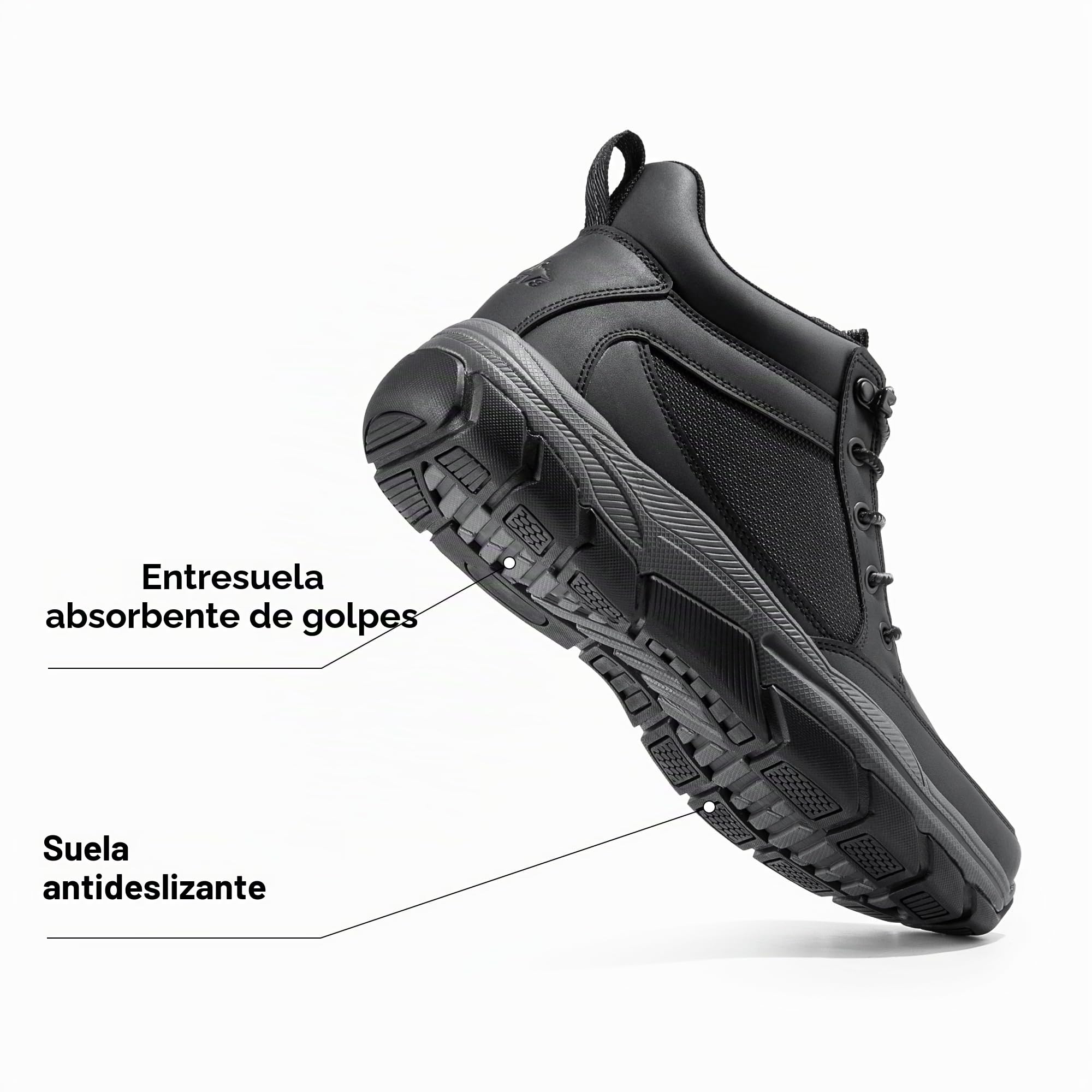 NORTIV 8 Botas de Montaña Zapatos de Senderismo Hombres Trekking Ligeros Suela Antideslizante