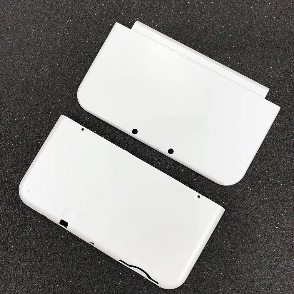Carcasa completa de repuesto para Nintendo 3DS XL, funda de consola de mano personalizada con botones, cubierta de piezas, consola no incluida, color blanco