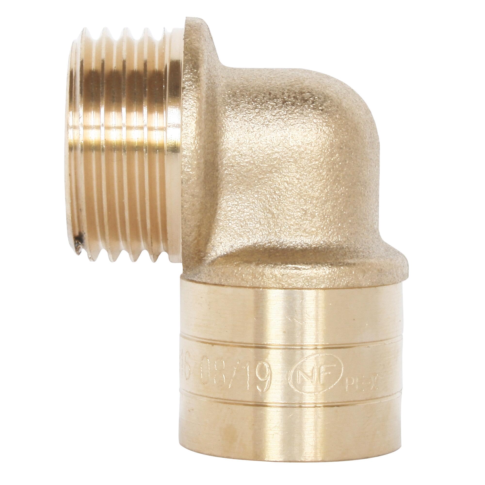 Somatherm 2304-16-12 Elbow Terminal Outlet Male 16 3/8 Inch, Grey, Gray, Male 12/17 - PER diameter 16 - Image 3