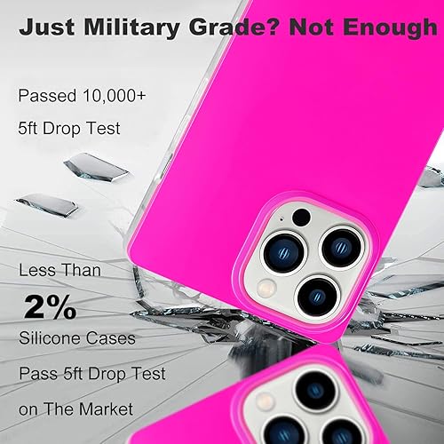 Miniatura 5 de Pevezeda Neon Series - Funda diseñada para iPhone 15 Pro Max de 6.7 pulgadas, bonito diseño retro brillante, a prueba de golpes, para mujeres y