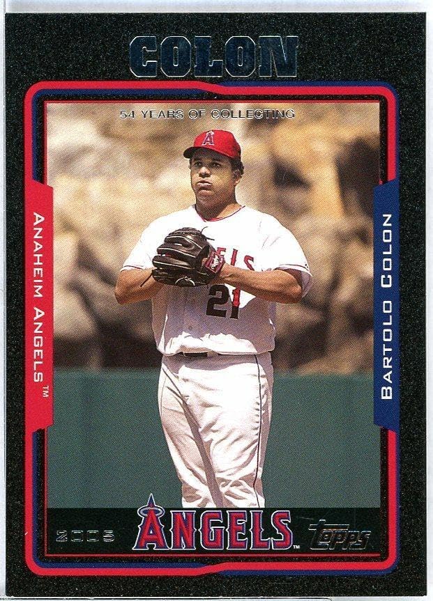Bartolo Colon Card 2005 Topps #231 - Slabbed Baseball Cards