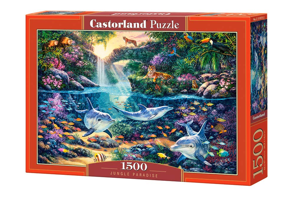 Castorland Jigsaw 1500 Pc - Jungle Paradise