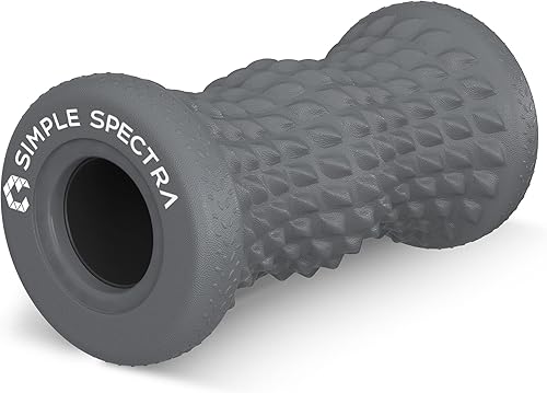 Simple Spectra Rodillo masajeador de pies Herramienta de masaje de diseño ergonómico para aliviar el dolor muscular de la fascitis plantar Lo
