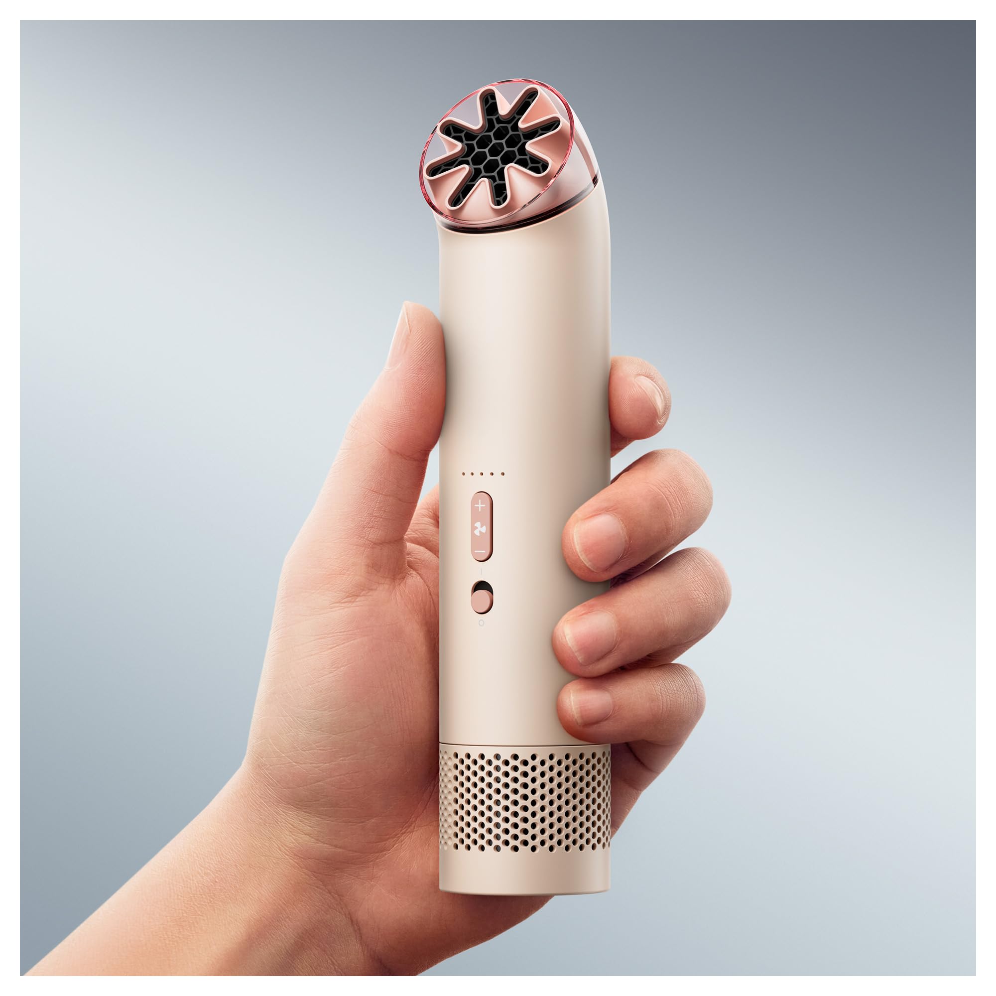Dyson HushJet™ Mini Cool - Handventilator, leistungsstarke und leise, 3‑in‑1 tragbarer Reise‑Ventilator, ideal für unterwegs, schnelle Verdunstungskühlung mit Turbo-Luftstrom bis zu 25 m/s