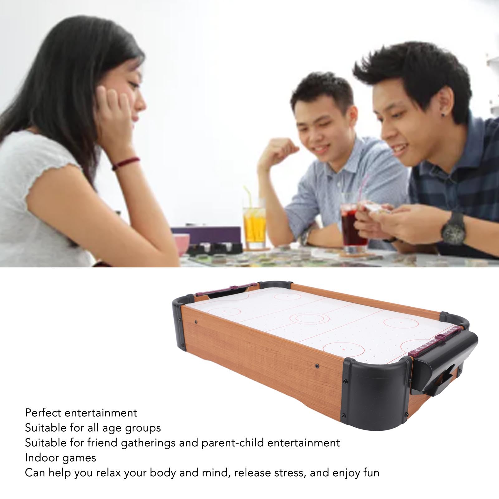 SALALIS Jeu de hockey sur table Jeu de Hockey de Bureau Table Jouet de