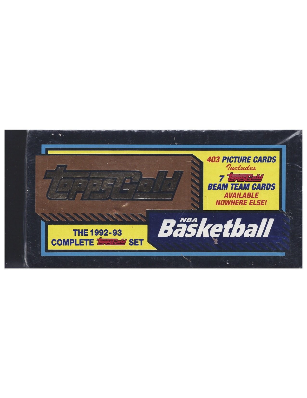 Amazon.com: 1992-93 Topps Gold Basketball Factory Sealed Set 403