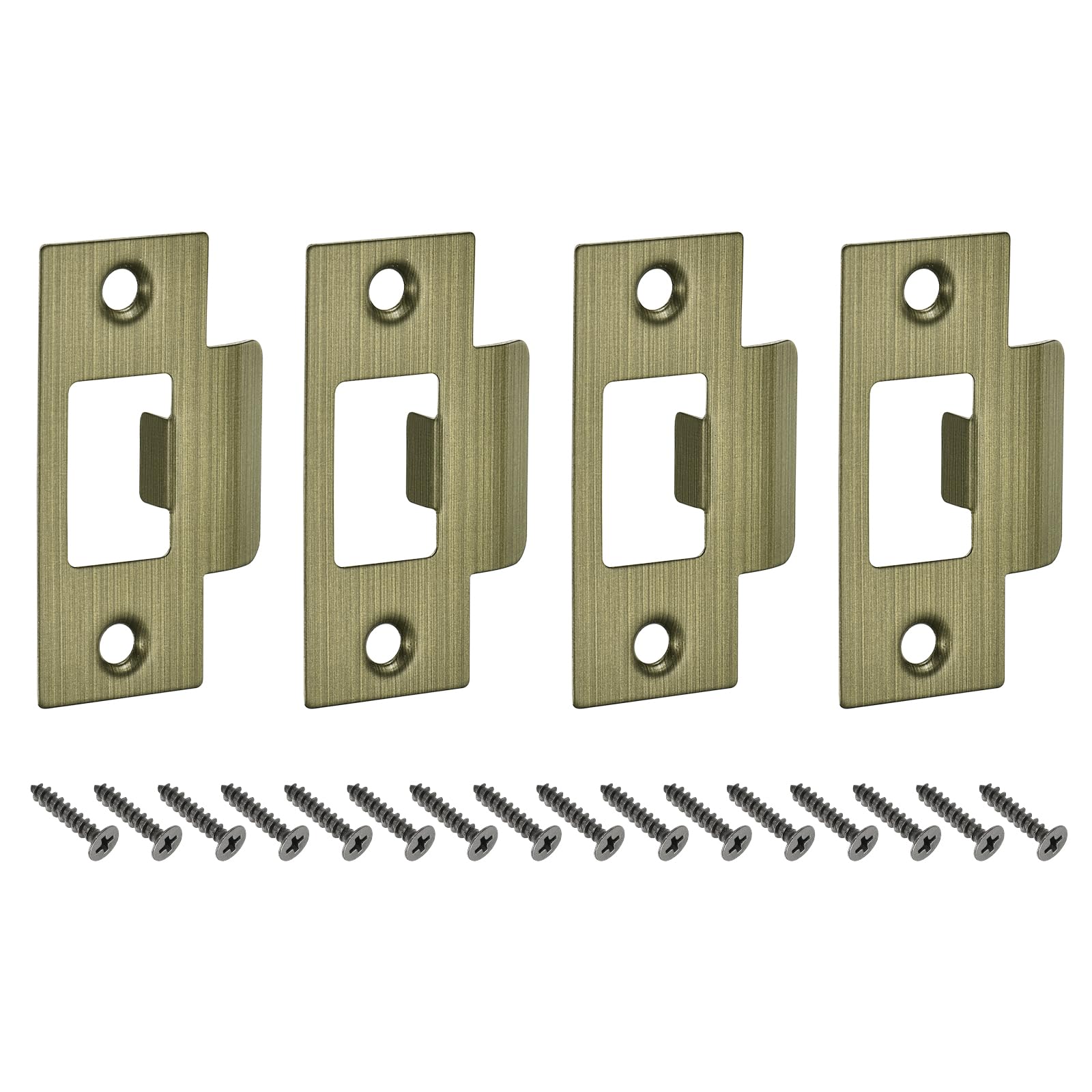 Gâche en T uxcell finition bronze en acier inoxydable pour quincaillerie durable