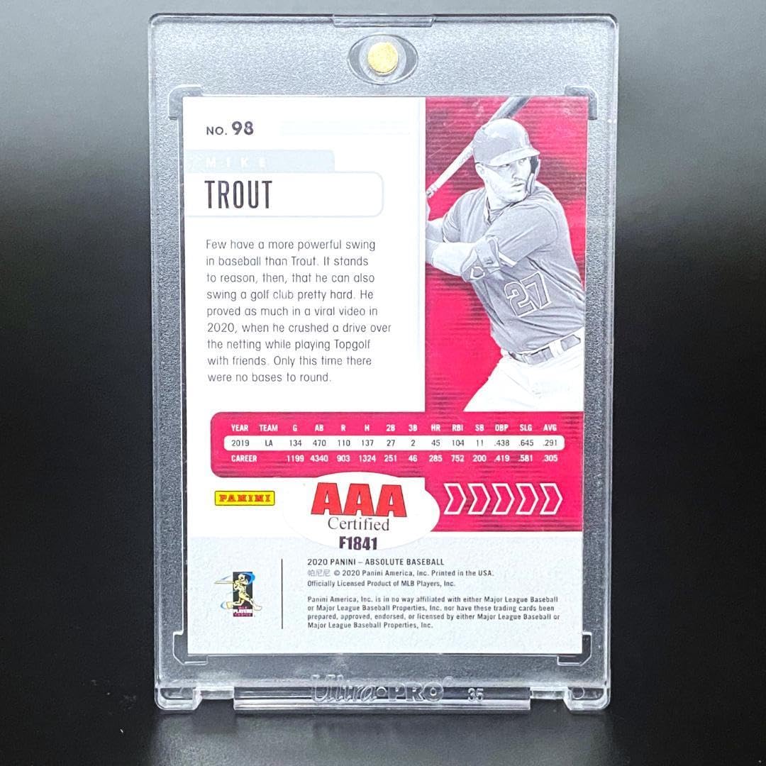 【レア】マイク・トラウト★直筆サイン入りカード レア】マイク・トラウト☆直筆サイン入りカード